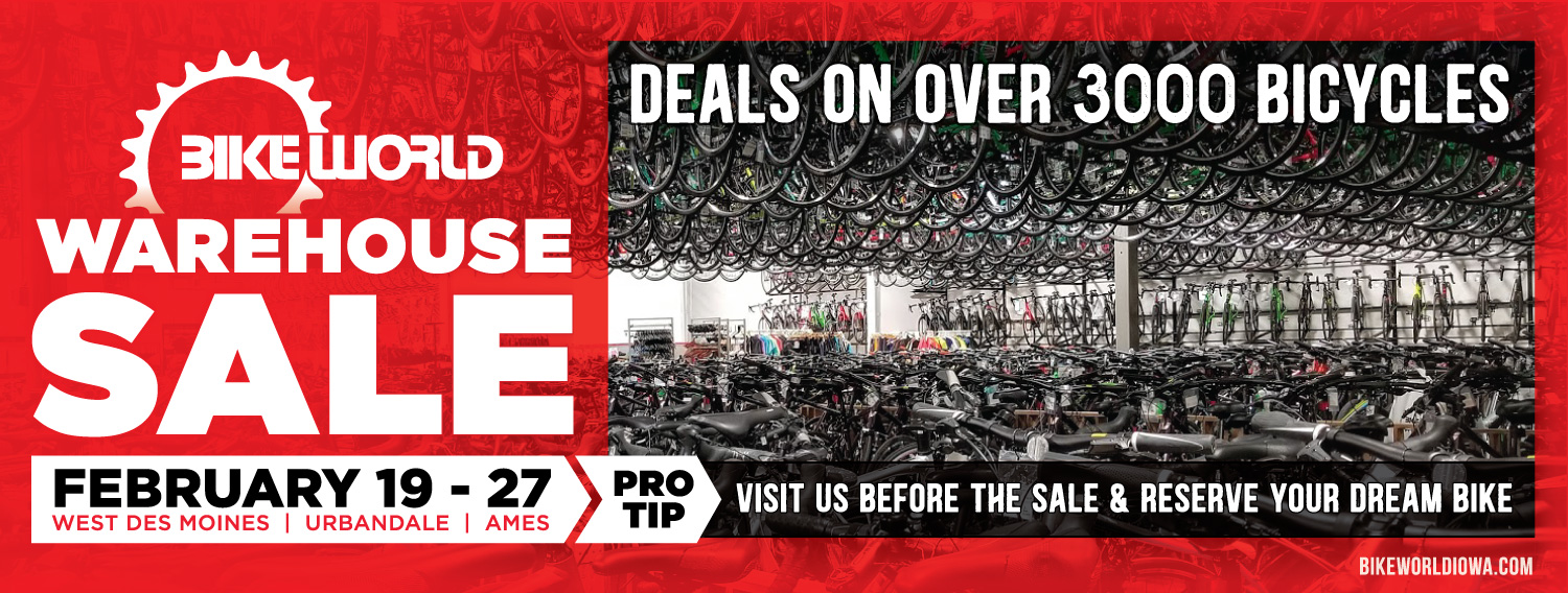 bike warehouse sale