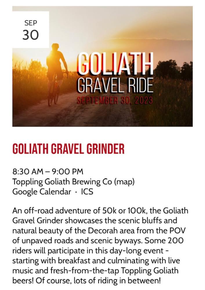 Goliath Gravel