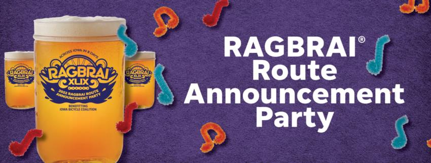 RAGBRAI Route Announcement Party